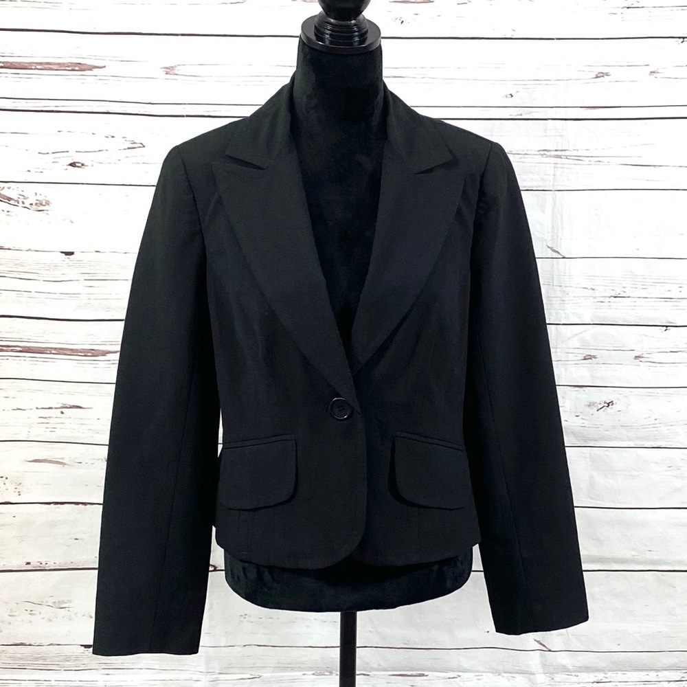 Trina Turk Blazer One Bottom‎ Black Career Size 10